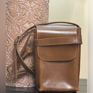 Vintage Genuine Leather Case for Polaroid SX-70 Folding Instant Camera